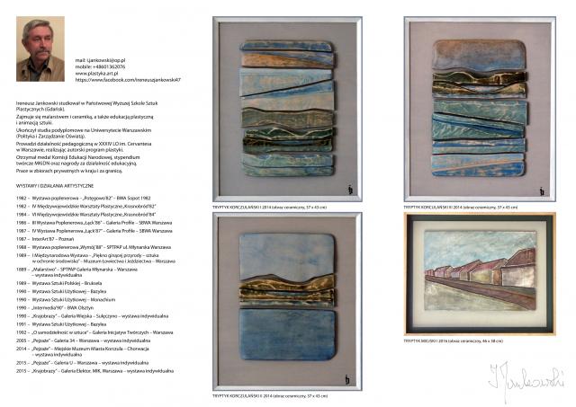 Ireneusz Jankowski - katalog wystawy "Krajobrazy" - 2016