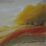 Barbara Zielińska-Jankowska - Pejzaż - 50x70 