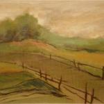 Barbara Zielińska-Jankowska - Pejzaż - 35x25 