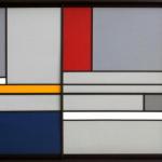 Ireneusz Jankowski - Pamięci Mondrianowi - 2021(26) - 80x65  -  Praca niedostępna
