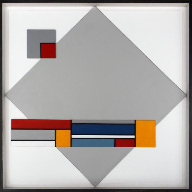 Ireneusz Jankowski  - Skojarzenia VIII - 2022(24) - 65x65x4,5 - Praca niedostępna