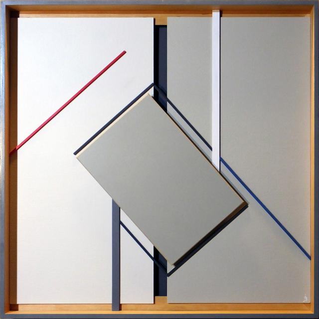 Ireneusz Jankowski  - Przemieszczenia - 2020(8) - 65x65x4,5 - Praca niedostępna