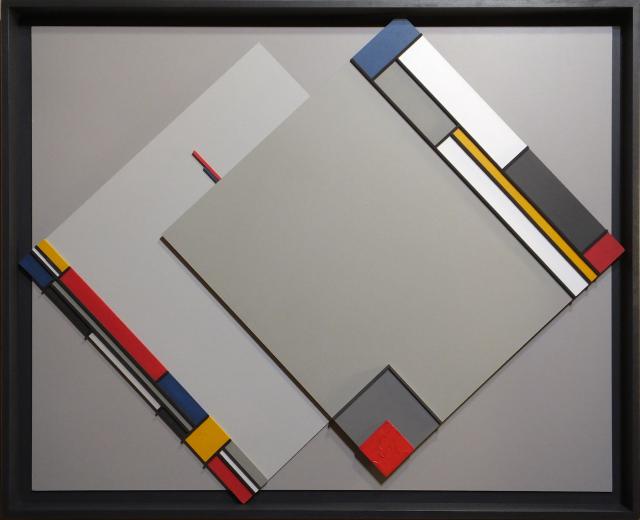 Ireneusz Jankowski - Skojarzenia XII - 2022(28) - 65x80x4,5 - Praca niedostępna
