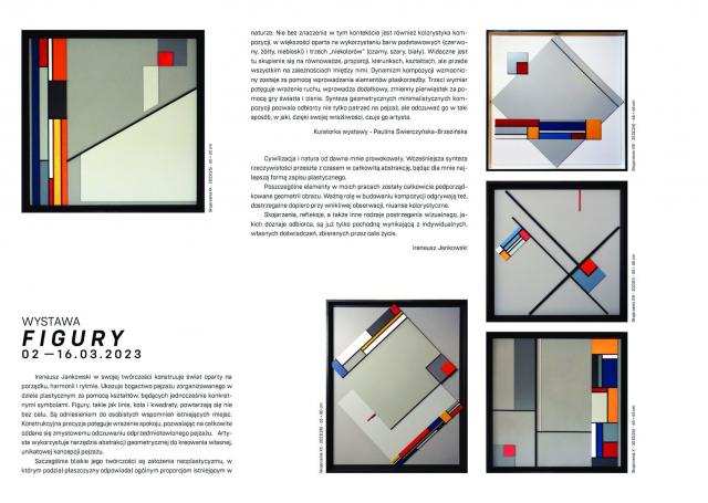 Ireneusz Jankowski - Katalog wystawy "FIGURY" - GSW 101 Projekt - Warszawa