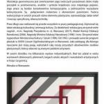 Ireneusz Jankowski - katalog wystawy "Punkt widzenia" - Galeria Sztuki Współczesnej "Chłodna 20" - Suwałki 