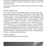 Barbara Zielińska-Jankowska - katalog wystawy "człowiek... osoby... narracje..." GSW "Chłodna 20" - Suwałki