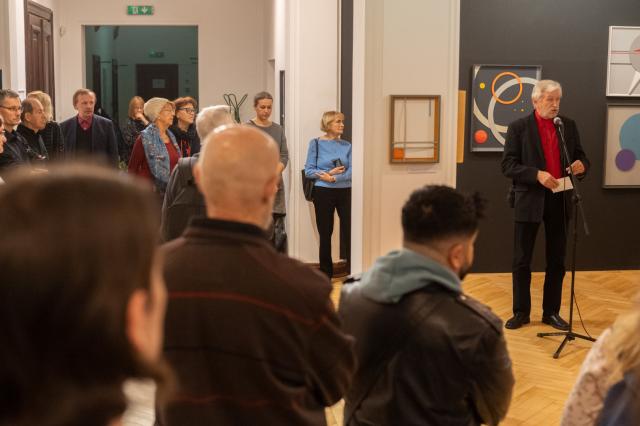 Ireneusz Jankowski - Wernisaż wystawy "W poszukiwaniu geometrii" - Galeria Elektor - MIK - Warszawa 