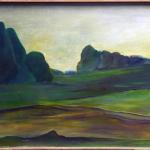 Ireneusz Jankowski - Z cyklu pajzaż 1989 - 46x61