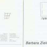 Barbara Zielińska-Jankowska - Katalog - Galeria 34 - Warszawa 1999