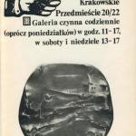 Barbara Zielińska-Jankowska - Katalog - SBWA - Galeria Pokaz - Warszawa 1984
