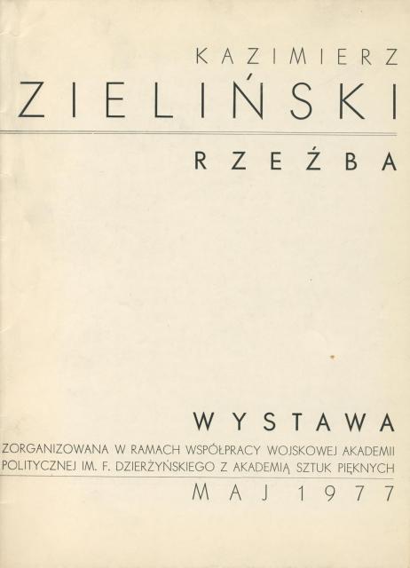 Kazimierz Zieliński - 1977 - Warszawa; WAP i ASP