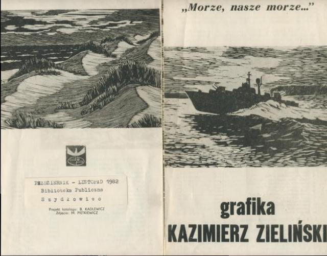 Kazimierz Zieliński - 1982 - Szydłowiec; Biblioteka Publiczna