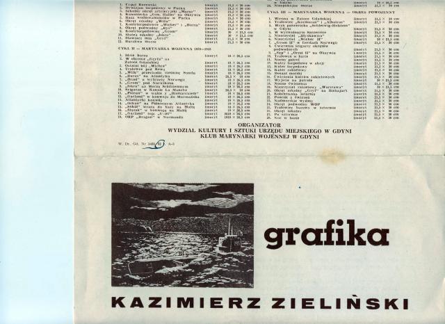 Kazimierz Zieliński - 1982 - Gdynia; Klub Marynarki Wojennej