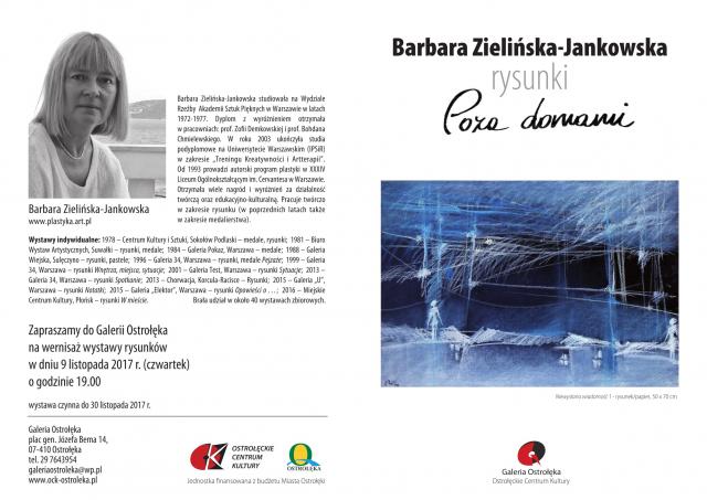 Barbara Zielinska-Jankowska - zaproszenie - OCK - Ostrołęka 2017. 