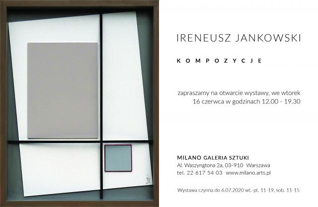 Ireneusz Jankowski - Zaproszenie - Galeria Sztuki MILAO - Warszawa