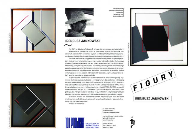 Ireneusz Jankowski - Katalog wystawy "FIGURY" - GSW 101 Projekt - Warszawa